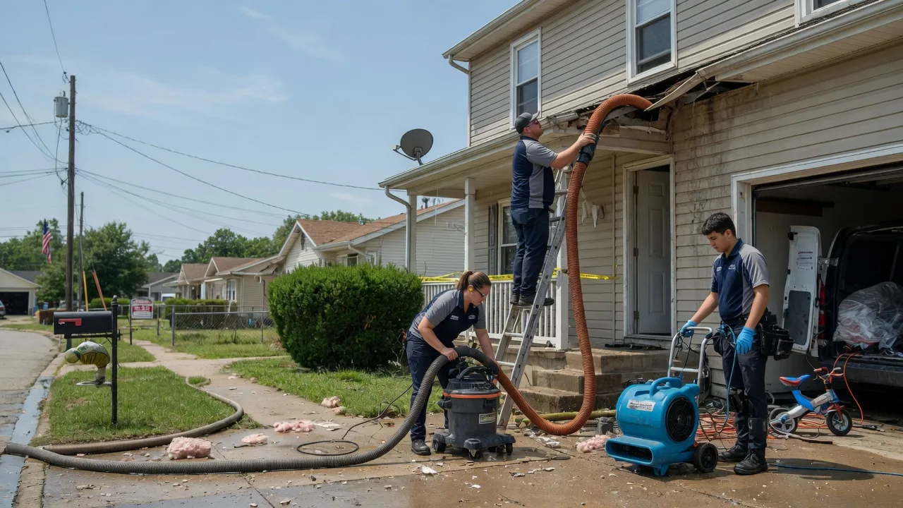 Water Damage Restoration in Mossville, IL near me